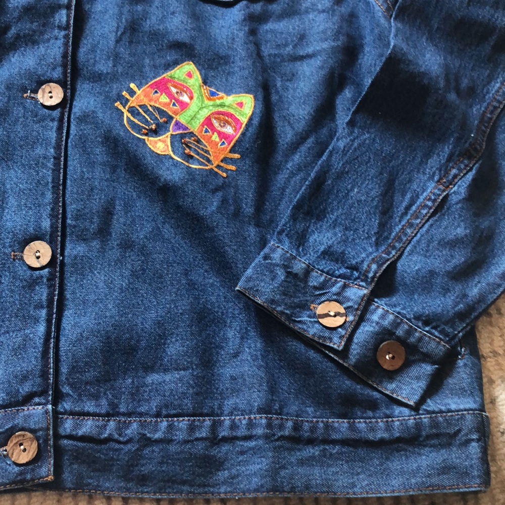 Cat Jean Jacket - Picture 4 of 6